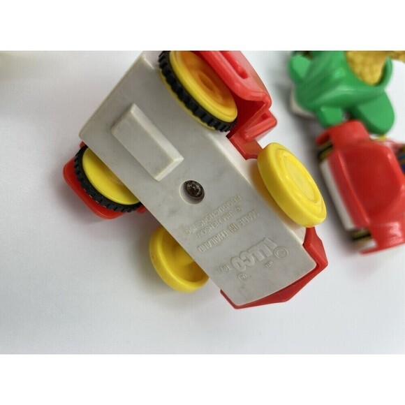 Vintage Illco Muppets Sesame Street Car Characters Big Bird Bert Ernie Lot Of 4 - Picture 6 of 8